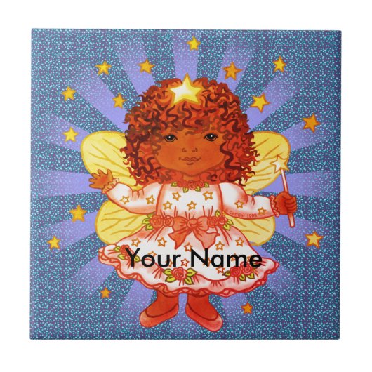 アフロガール妖精タイル タイル (正面)