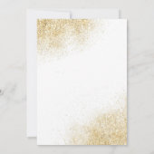 アフロガール パープルゴールド リトルミス サードネイジャー パーティー 招待状 (裏面)