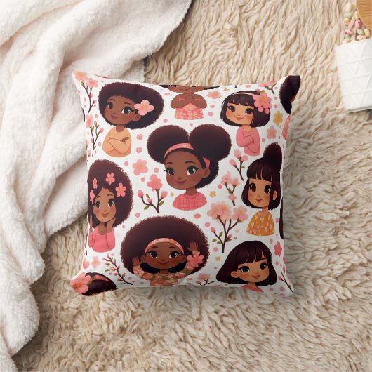 アフロキモノ クッション (ブランケット)