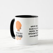 アフロクイーン誇りを持ったブラック出版作家クリスチャン マグカップ (正面左)