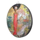 アフログラム:時代を超越した美しい ダーツボード (正面右)