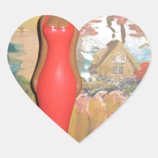 アフログラム:時代を超越した美しい ハートシール (正面)