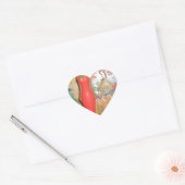 アフログラム:時代を超越した美しい ハートシール (封筒)