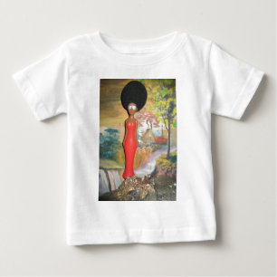 アフログラム:時代を超越した美しい ベビーTシャツ