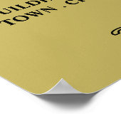 アフロスタイル、メンズ理容師価格表 ポスター (角)