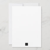 アフロセントリックなクリスマス女王 - フラットホリデーカード シーズンカード (裏面)