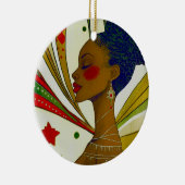 アフロセントリックオーナメント セラミックオーナメント (右)
