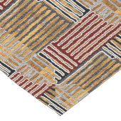 アフロセントリッククバクロスプリント ショートテーブルランナー (コーナー)