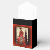 アフロセントリックドレス型枠マネキンクリスマスツリー フェイバーボックス (オープン)