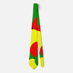 アフロセントリック水玉模様 ネクタイ