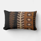 アフロセントリック部族モチーフ装飾用クッション ランバークッション (正面)