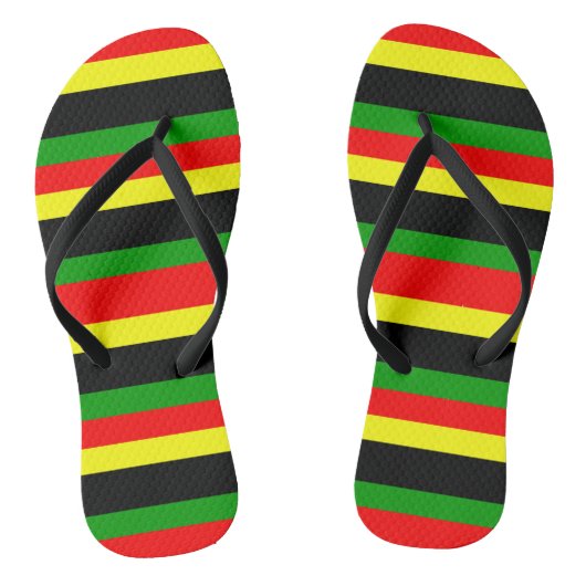 アフロセントリック ストライプ ビーチサンダル (ソール)