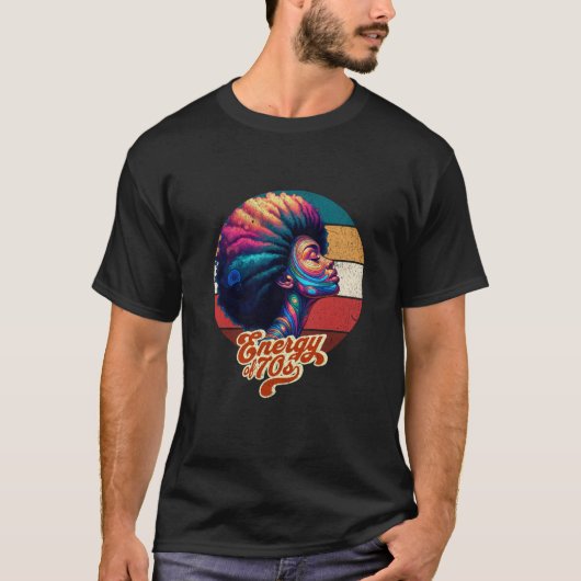 アフロディスコ女王 Tシャツ (正面)