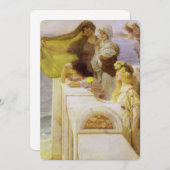 『アフロディテのゆりかご』(アルマ・タデマ) (正面/裏面)