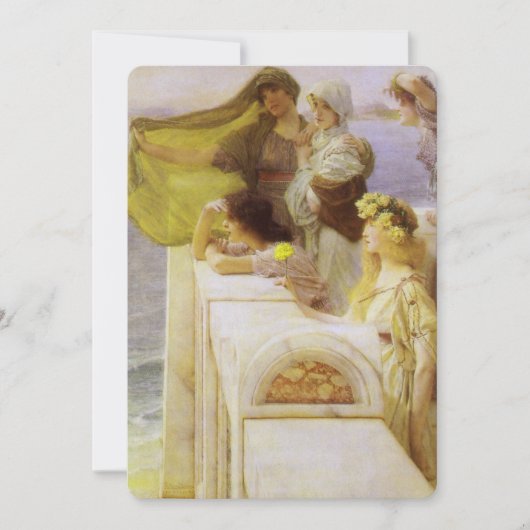 『アフロディテのゆりかご』(アルマ・タデマ) (正面)