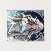 アフロディテの女神の愛と美しい祭壇 タペストリー (正面(横))