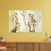 アフロディテの面前でエロスを罰すること キャンバスプリント (インサイチュ (リビング))