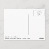 アフロディテ、パン、エロスの葉書 ポストカード (裏面)