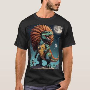 アフロディノコズミックウォリアースートティー Tシャツ