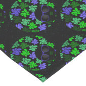 アフロディバグリーン&ブルー ショートテーブルランナー (コーナー)