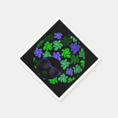 アフロディバグリーン&ブルー スタンダードカクテルナプキン (角)