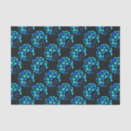 アフロディヴァターコイズティール(緑がかった色)ギフトサプライ 薄葉紙