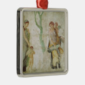 アフロディーテの前で罰されるエロス メタルオーナメント (右)