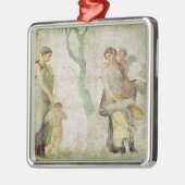 アフロディーテの前で罰されるエロス メタルオーナメント (左)