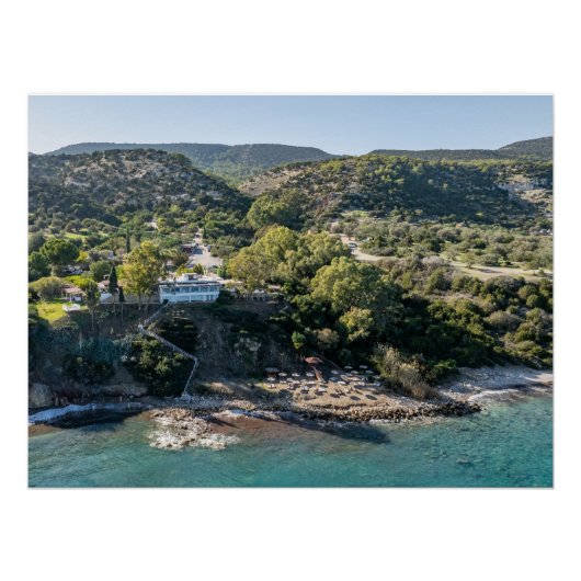 アフロディーテの隠しビーチパホス，キプロス ポスター (正面)