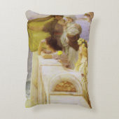 アフロディーテゆりかごでサー・ローレンス・アルマ・タデマ アクセントクッション (裏面(縦))