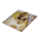 アフロディーテゆりかごでサー・ローレンス・アルマ・タデマ タイル (側面)