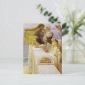 アフロディーテゆりかごでサー・ローレンス・アルマ・タデマ ポストカード (スタンド正面)