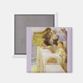 アフロディーテゆりかごでサー・ローレンス・アルマ・タデマ マグネット (正面/裏面)