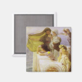 アフロディーテゆりかごでサー・ローレンス・アルマ・タデマ マグネット (正面/裏面)