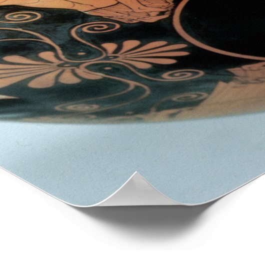 アフロディーテを伴うメネラオス ポスター (角)