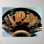 アフロディーテを伴うメネラオス ポスター (正面)