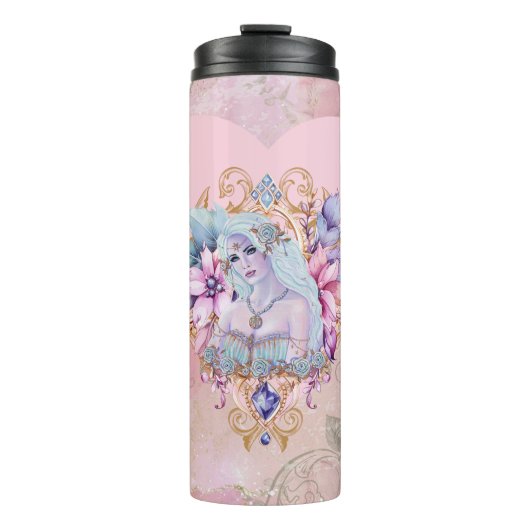 アフロディーテ女神の愛のバラby Renee タンブラー (正面)