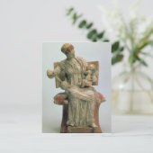 アフロディーテ遊とエロスの置物 ポストカード (スタンド正面)