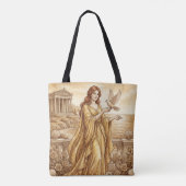 アフロディーテ ヴィンテージ神話 トートバッグ (裏面)