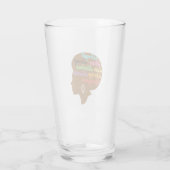 アフロデザインガラス タンブラーグラス (裏面)