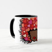 アフロハートマグ マグカップ (正面左)