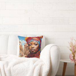 アフロフューチャリズム： 輝ける遺産のビジョン クッション