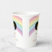 アフロプフユニコーンレインボーズ誕生日パーティー 紙コップ (左)