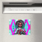 アフロプンクワイルド美しい磁石 マグネット (インサイチュ (食洗機))