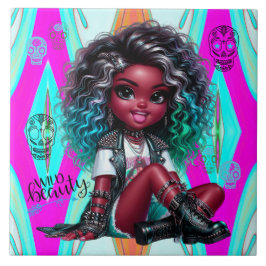 アフロプンク美しいセラミックタイル タイル