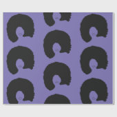 アフロヘア ラッピングペーパー (フラット)