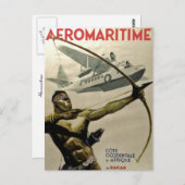 アフロマリティ ポストカード (正面/裏面)