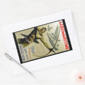 アフロマリティ 長方形シール (封筒)