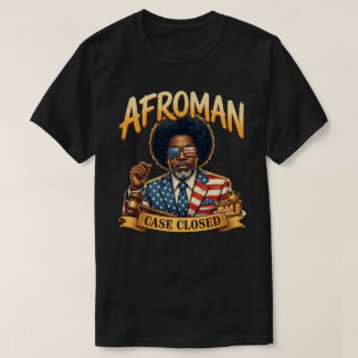 アフロマンに正義を | ケースクローズ レモン ポンド ケーキ Tシャツ