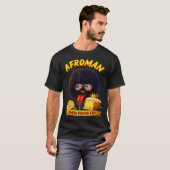 アフロマン レモン パウンドケーキ Tシャツ (正面フル)